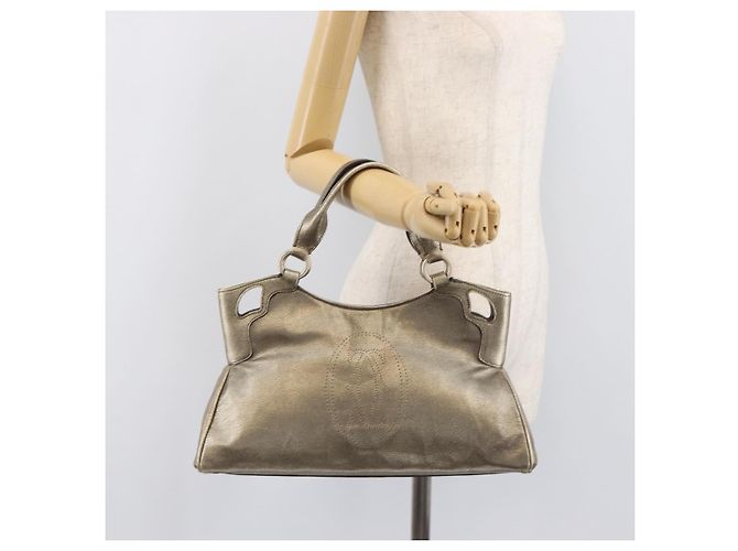 Cartier Marcello Handtasche Leder Gold authentisch 206884A Golden - Ansicht 29