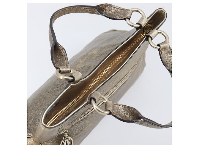 Cartier Marcello Handtasche Leder Gold authentisch 206884A Golden - Ansicht 7