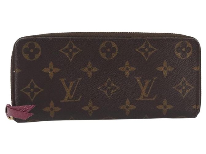 LOUIS VUITTON Monogram Portefeuille Clemence Long Wallet M60742 LV Auth 206815 Monogramm - Ansicht 13