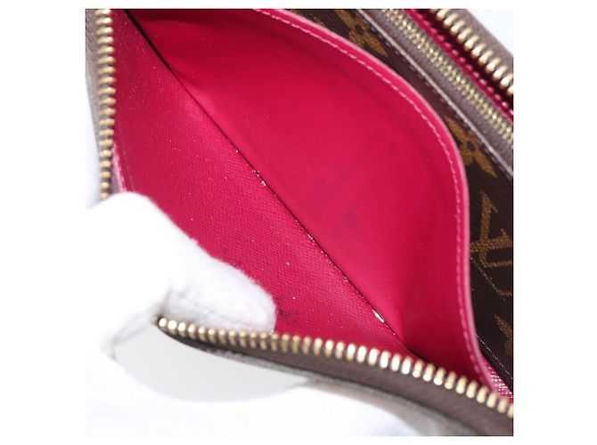 LOUIS VUITTON Monogram Portefeuille Clemence Long Wallet M60742 LV Auth 206815 Monogramm - Ansicht 18