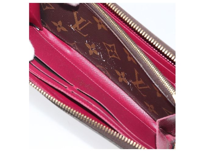 LOUIS VUITTON Monogram Portefeuille Clemence Long Wallet M60742 LV Auth 206815 Monogramm - Ansicht 19
