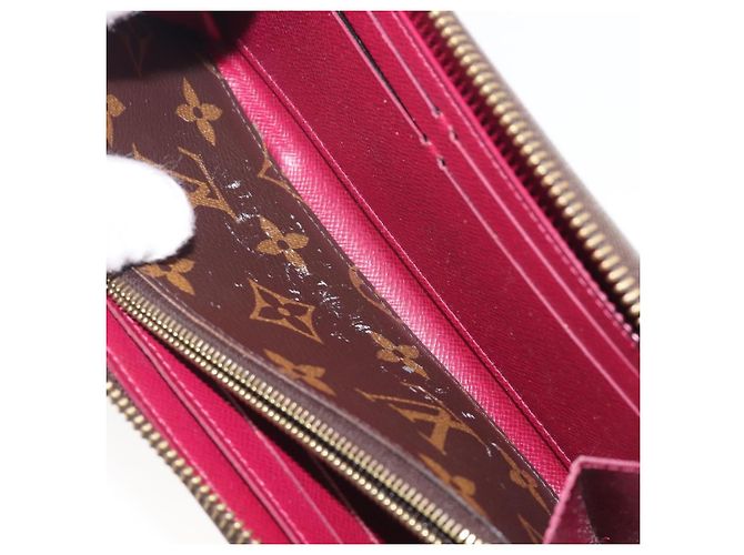 LOUIS VUITTON Monogram Portefeuille Clemence Long Wallet M60742 LV Auth 206815 Monogramm - Ansicht 21