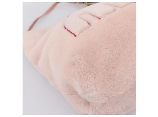 Bolsa de Ombro Miu Miu Pele Rosa Auth ka6494V - vista 14