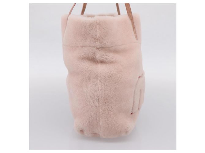 Bolsa de Ombro Miu Miu Pele Rosa Auth ka6494V - vista 3