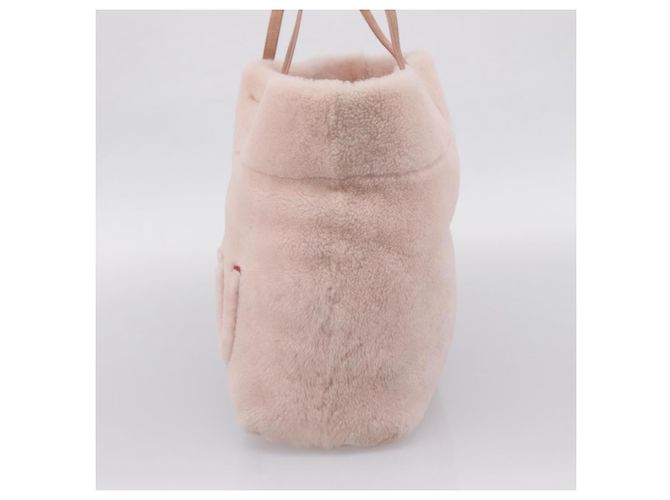 Bolsa de Ombro Miu Miu Pele Rosa Auth ka6494V - vista 4