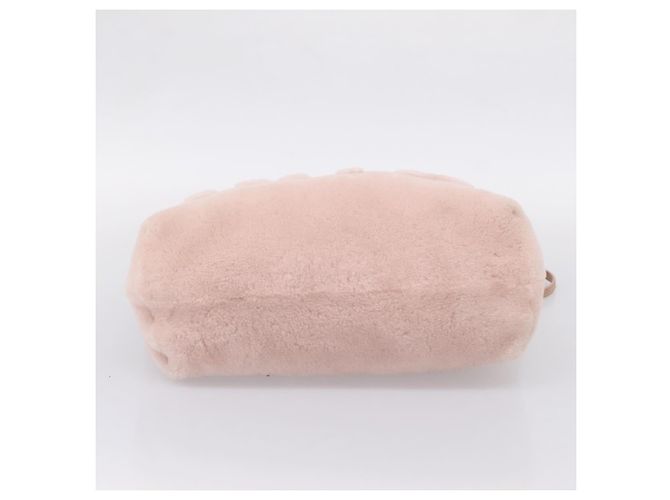 Bolsa de Ombro Miu Miu Pele Rosa Auth ka6494V - vista 5