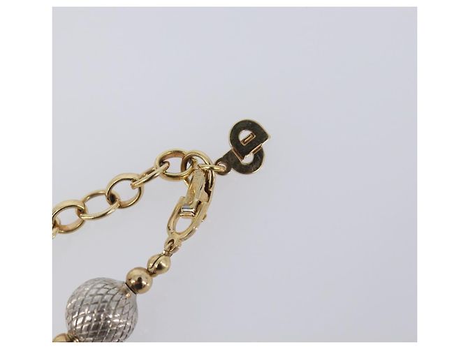 Christian Dior Perlenkette Metall Weißgold Auth 205488M - Ansicht 15