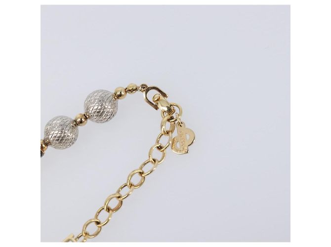Christian Dior Perlenkette Metall Weißgold Auth 205488M - Ansicht 7