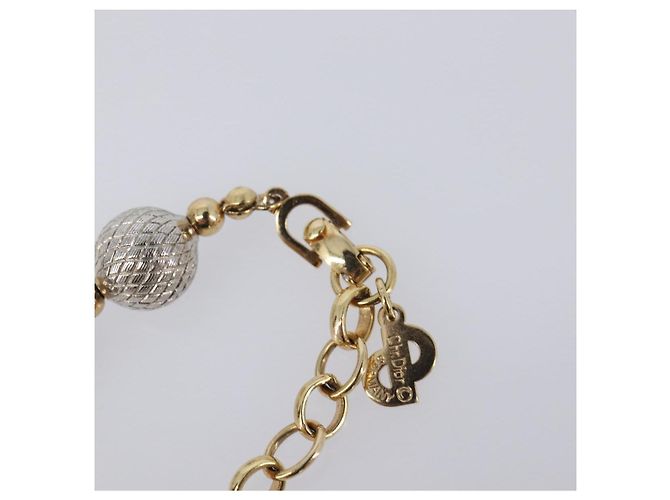Christian Dior Perlenkette Metall Weißgold Auth 205488M - Ansicht 8
