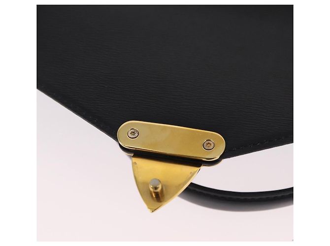 Borsa a mano LOUIS VUITTON Epi Concorde Nero M52132 LV Auth 205326 - vista 20