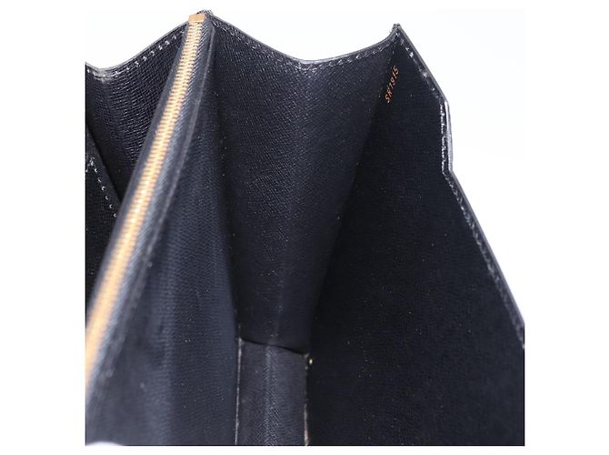 Borsa a mano LOUIS VUITTON Epi Concorde Nero M52132 LV Auth 205326 - vista 27
