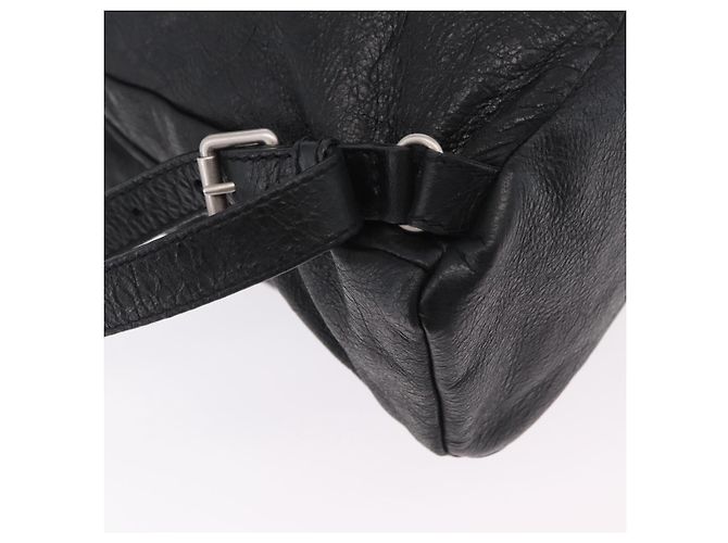 BALENCIAGA Rucksack Leder Schwarz Silber 326404 Auth 204900A - Ansicht 18