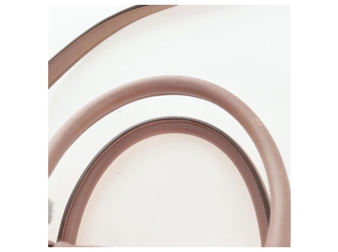 Borsa a mano Miu Miu Matelassé in pelle 2way Rosa Argento Auth 206390M - vista 15