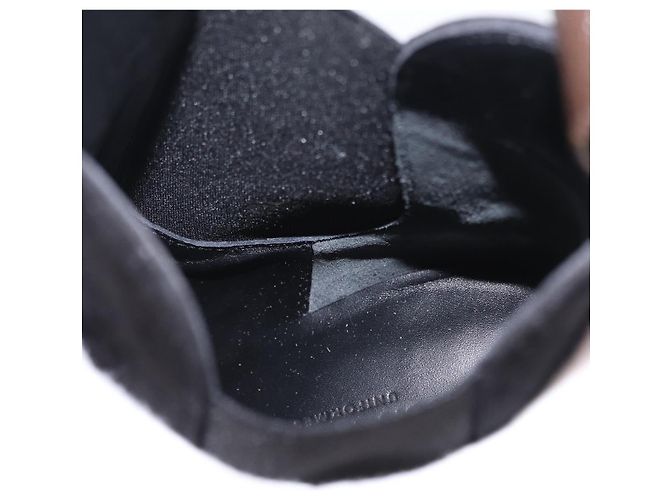 LOUIS VUITTON Bottines en daim 40 Noir LV Auth 204942M - vue 35
