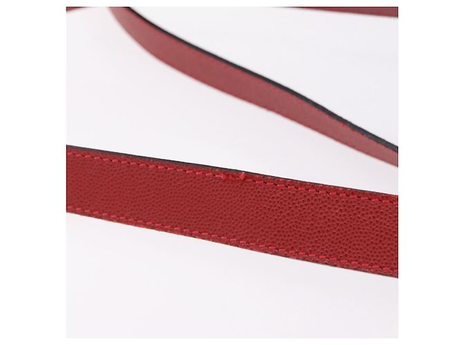 Céline Borsa Tote CELINE Pelle Rossa Tono Oro Auth 207551 Rosso - vista 8