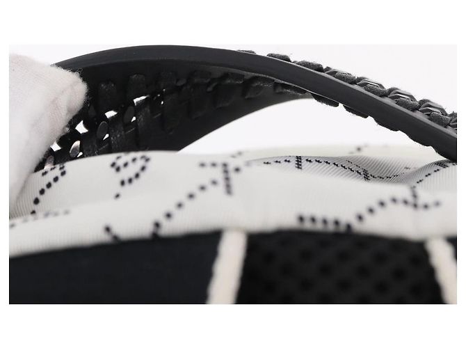 Stella Mc Cartney Stella McCartney Rucksack Nylon White Black Auth BA16177 Schwarz Weiß - Ansicht 15