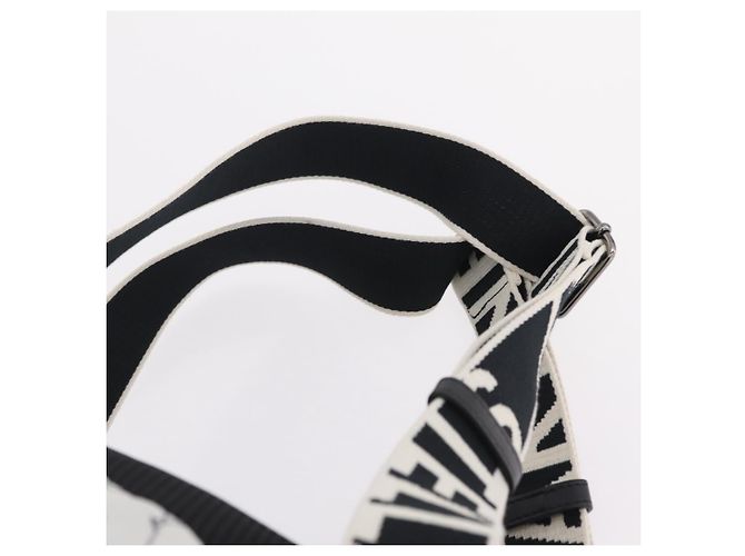 Stella Mc Cartney Stella McCartney Rucksack Nylon White Black Auth BA16177 Schwarz Weiß - Ansicht 16