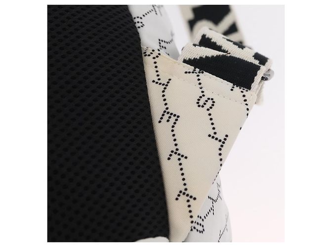 Stella Mc Cartney Stella McCartney Rucksack Nylon White Black Auth BA16177 Schwarz Weiß - Ansicht 18