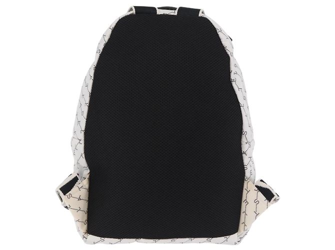 Stella Mc Cartney Stella McCartney Rucksack Nylon White Black Auth BA16177 Schwarz Weiß - Ansicht 2