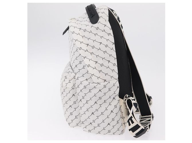 Stella Mc Cartney Stella McCartney Rucksack Nylon White Black Auth BA16177 Schwarz Weiß - Ansicht 3