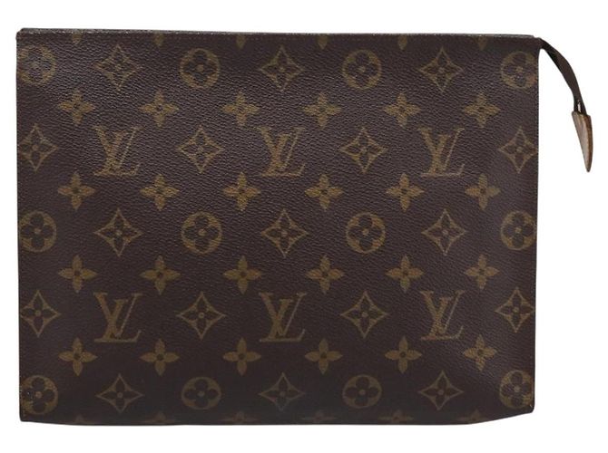 LOUIS VUITTON Monogram Poche Toilette 26 Pouch M47542 LV Auth 207591 Monogramme - vue 13