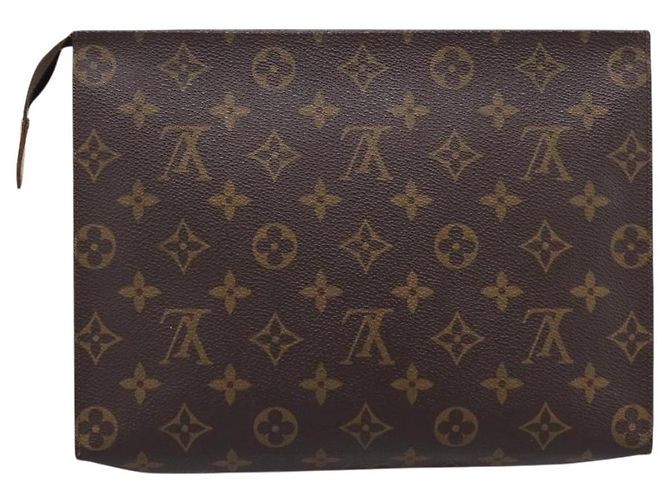 LOUIS VUITTON Monogram Poche Toilette 26 Pouch M47542 LV Auth 207591 Monogramme - vue 2
