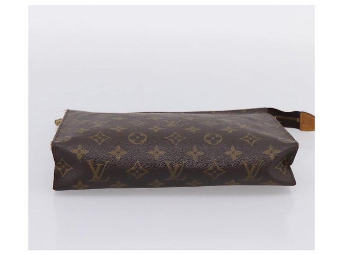 LOUIS VUITTON Monogram Poche Toilette 26 Pouch M47542 LV Auth 207591 Monogramme - vue 6