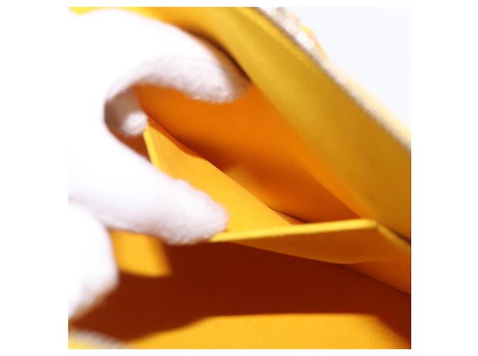 Borsa a mano LOUIS VUITTON Epi Alma PM Yellow citron M40619 LV Auth ka6442A D'oro Giallo - vista 24