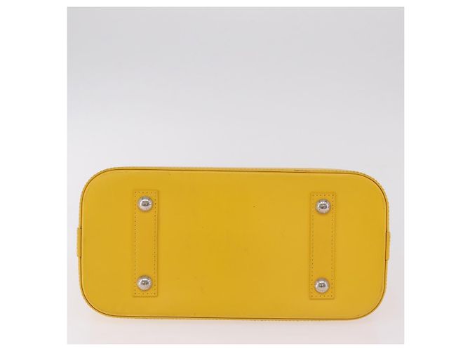 Borsa a mano LOUIS VUITTON Epi Alma PM Yellow citron M40619 LV Auth ka6442A D'oro Giallo - vista 6