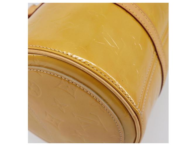 LOUIS VUITTON Monogram Vernis Bedford Hand Bag Beige M91006 LV Auth 207679V - vista 17