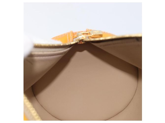 LOUIS VUITTON Monogram Vernis Bedford Hand Bag Beige M91006 LV Auth 207679V - vista 23