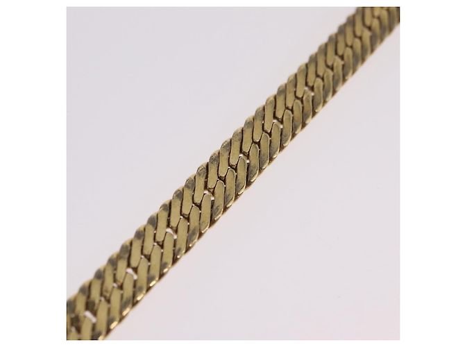 GIVENCHY Bracelet Metal Gold Tone Auth ka6505 - vue 11