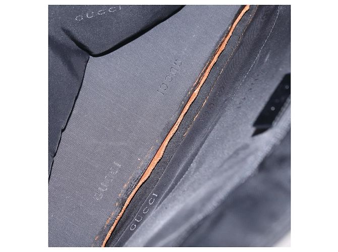 Borsa a Tracolla GUCCI Canvas Black Silver 001 3264 Auth ep15886 Nero Argento - vista 11
