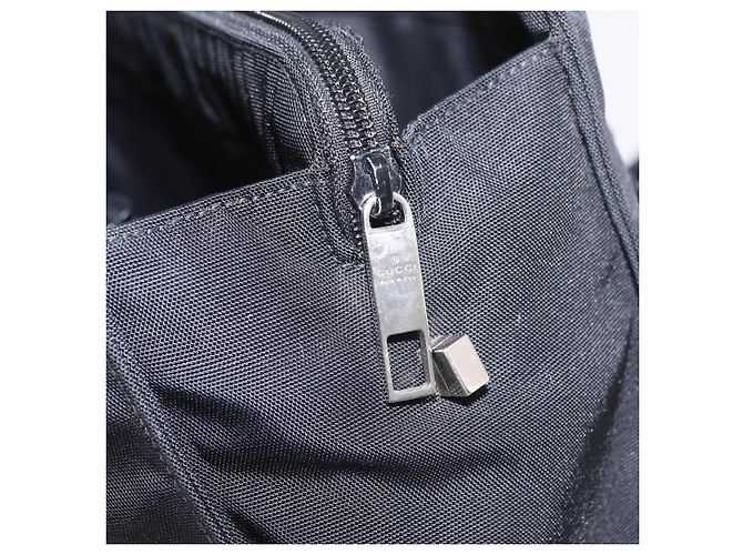 Borsa a Tracolla GUCCI Canvas Black Silver 001 3264 Auth ep15886 Nero Argento - vista 26