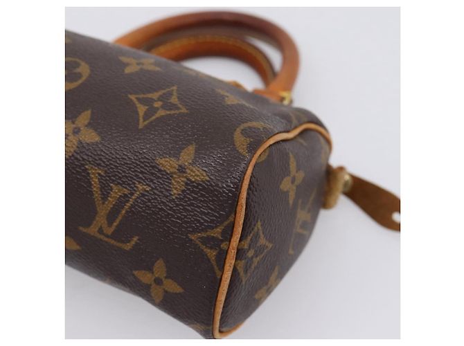 Sac à main LOUIS VUITTON Monogram Mini Speedy M41534 LV Auth ka6485 Monogramme - vue 14