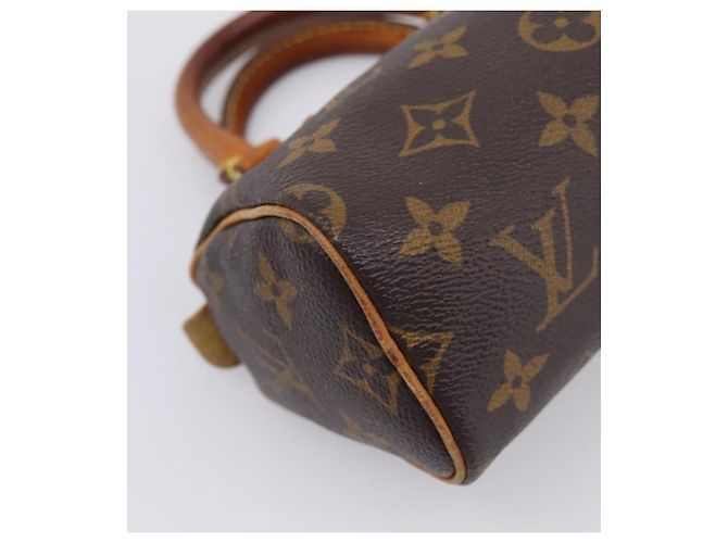 Sac à main LOUIS VUITTON Monogram Mini Speedy M41534 LV Auth ka6485 Monogramme - vue 15