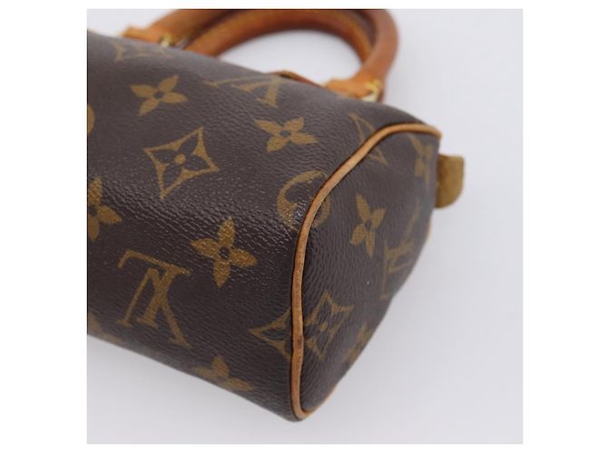Sac à main LOUIS VUITTON Monogram Mini Speedy M41534 LV Auth ka6485 Monogramme - vue 16