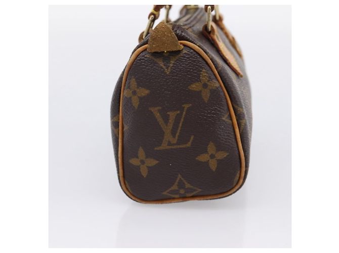 Sac à main LOUIS VUITTON Monogram Mini Speedy M41534 LV Auth ka6485 Monogramme - vue 3