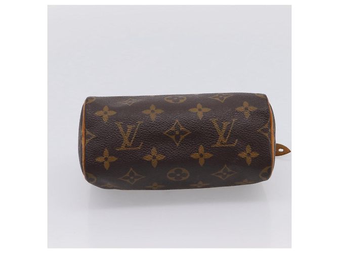 Sac à main LOUIS VUITTON Monogram Mini Speedy M41534 LV Auth ka6485 Monogramme - vue 5