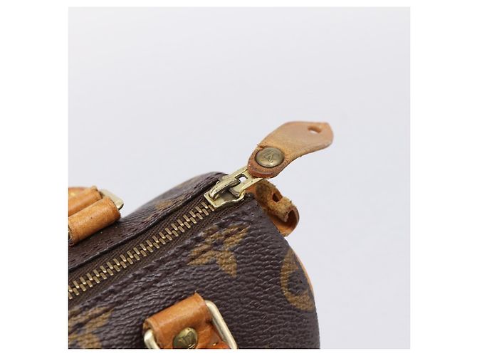 Sac à main LOUIS VUITTON Monogram Mini Speedy M41534 LV Auth ka6485 Monogramme - vue 9