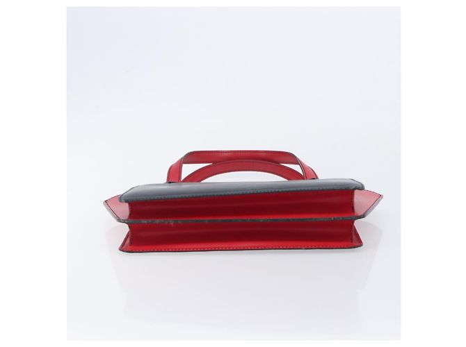 Borsa a mano LOUIS VUITTON Epi Varenne Nero Rosso M52387 LV Auth 206618 - vista 5