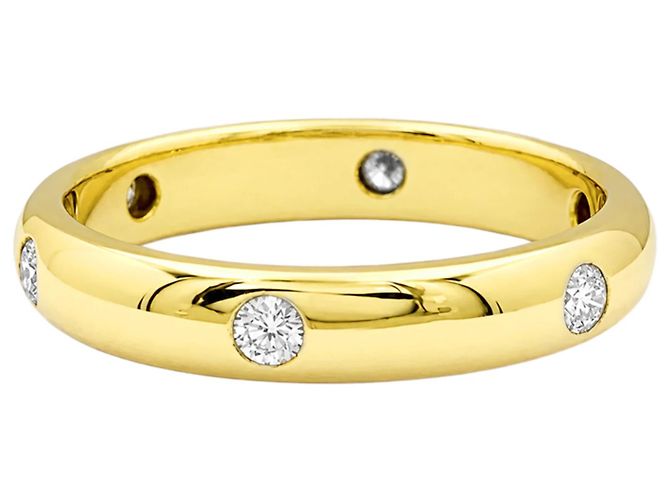 Anillo Cartier, "Stella", oro amarillo, diamantes. - vista 4