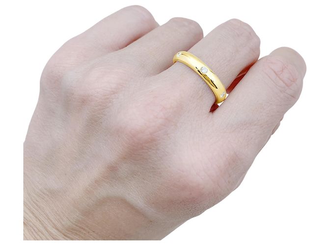 Anillo Cartier, "Stella", oro amarillo, diamantes. - vista 6