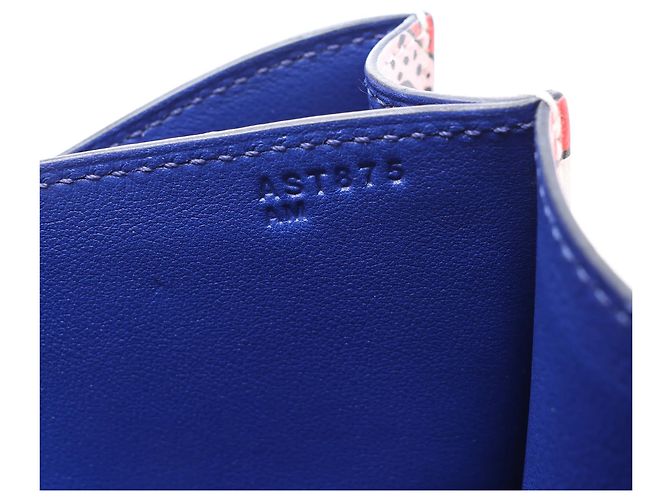 Hermès Hermes Constance 3 24 On A Summer Day Veau Swift Leather Crossbody Bag in Multicolor A:2017 Blu - vista 14