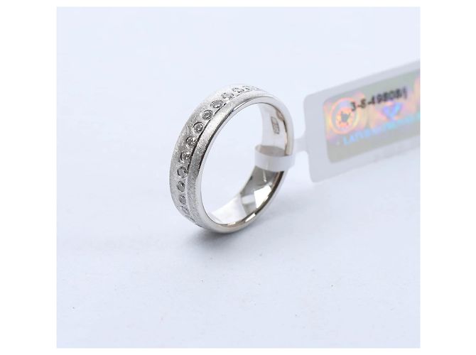 Autre Marque Bague Non Signe en or 14k (Au585) avec 30 diamants naturels Blanc - vue 2