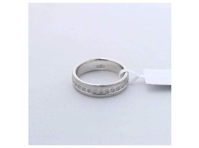 Autre Marque Bague Non Signe en or 14k (Au585) avec 30 diamants naturels Blanc - vue 3
