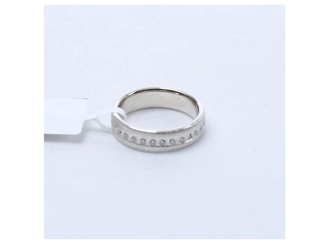 Autre Marque Bague Non Signe en or 14k (Au585) avec 30 diamants naturels Blanc - vue 5