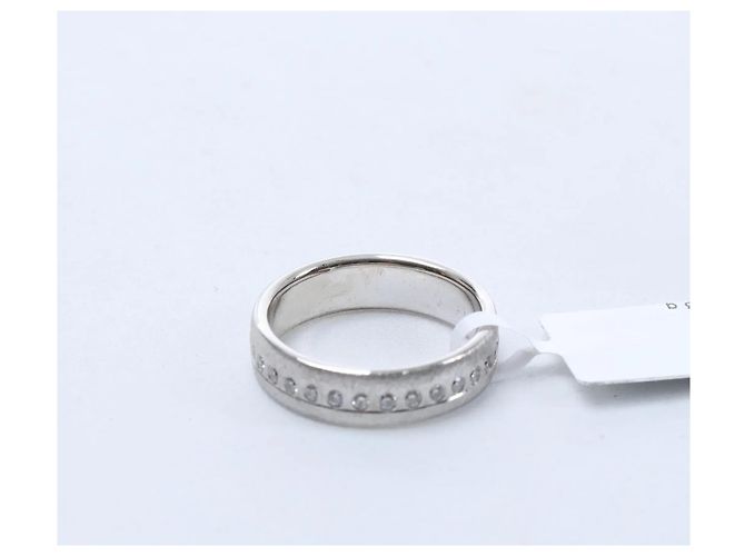 Autre Marque Bague Non Signe en or 14k (Au585) avec 30 diamants naturels Blanc - vue 7