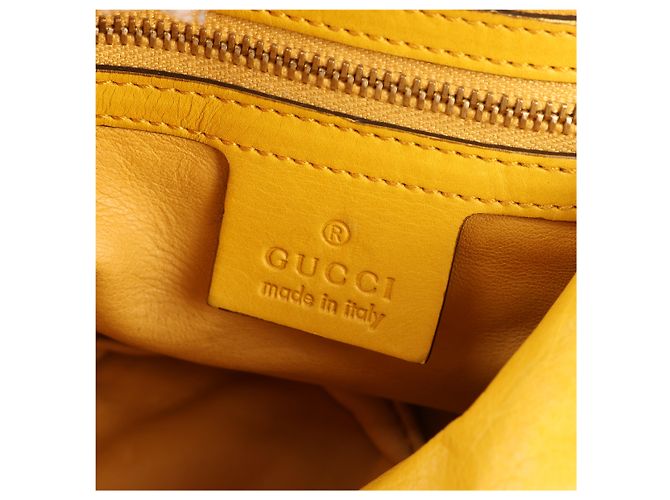 Gucci Exotic leathers - Alligator Hysteria 2-Wege Handtasche in Gelb - view 16