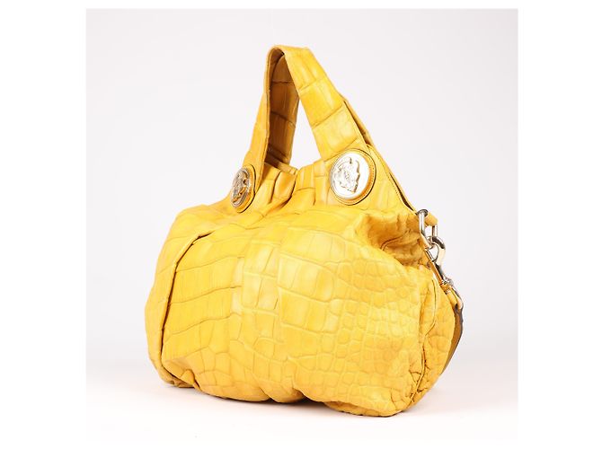 Gucci Exotic leathers - Alligator Hysteria 2-Wege Handtasche in Gelb - view 2